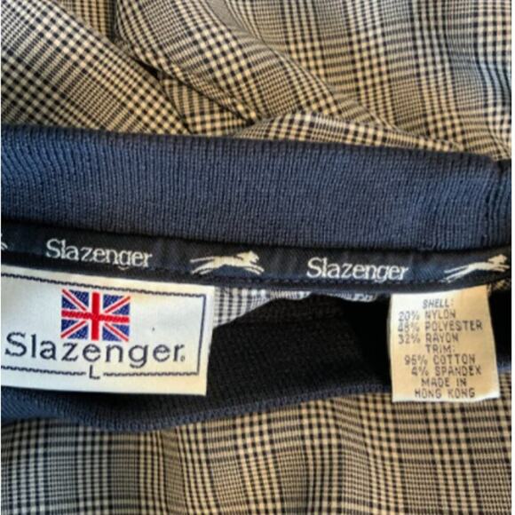 Slazenger Men's Golf Athletic Long Sleeve Midweight Elastic Trim Top Size Large - Picture 4 of 6